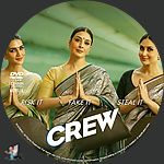 Crew, The (2024)1500 x 1500DVD Disc Label by BajeeZa