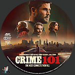 Crime 101 (2026)1500 x 1500UHD Disc Label by BajeeZa