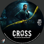 Cross - Season 2 (2024) 1500 x 1500UHD Disc Label by BajeeZa
