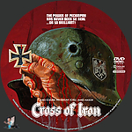 Cross of Iron (1977)1500 x 1500DVD Disc Label by BajeeZa