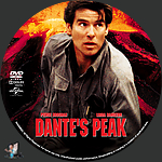 Dante's Peak (1997)1500 x 1500DVD Disc Label by BajeeZa