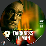 Darkness of Man (2024)1500 x 1500DVD Disc Label by BajeeZa