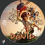 David (2025)1500 x 1500UHD Disc Label by BajeeZa
