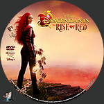 Descendants: The Rise of Red (2024)1500 x 1500DVD Disc Label by BajeeZa