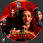 Descendants: The Rise of Red (2024)1500 x 1500DVD Disc Label by BajeeZa