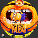 Despicable Me 4 (2024)1500 x 1500UHD Disc Label by BajeeZa