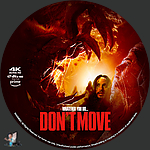 Don't Move (2026)1500 x 1500UHD Disc Label by BajeeZa