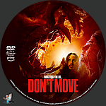 Don't Move (2026)1500 x 1500DVD Disc Label by BajeeZa