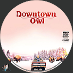 Downtown Owl (2023)1500 x 1500DVD Disc Label by BajeeZa