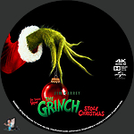 How the Grinch Stole Christmas (2000)1500 x 1500UHD Disc Label by BajeeZa