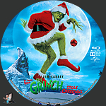 How the Grinch Stole Christmas (2000)1500 x 1500Blu-ray Disc Label by BajeeZa