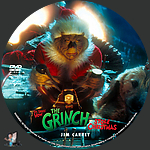 How the Grinch Stole Christmas (2000)1500 x 1500DVD Disc Label by BajeeZa