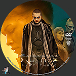 Dune: Part Three (2026)1500 x 1500DVD Disc Label by BajeeZa