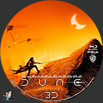Dune: Part Two 3D (2024)1500 x 1500Blu-ray Disc Label by BajeeZa