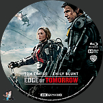 Edge of Tomorrow (2014)1500 x 1500UHD Disc Label by BajeeZa