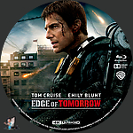 Edge of Tomorrow (2014)1500 x 1500UHD Disc Label by BajeeZa