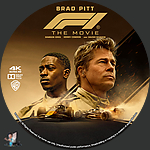 F1: The Movie (2025)1500 x 1500UHD Disc Label by BajeeZa