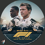 F1: The Movie (2025)1500 x 1500UHD Disc Label by BajeeZa