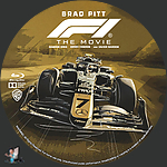 F1: The Movie (2025)1500 x 1500Blu-ray Disc Label by BajeeZa