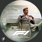 F1: The Movie (2025)1500 x 1500Blu-ray Disc Label by BajeeZa
