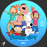 Family Guy - Season 19 (1999)1500 x 1500Blu-ray Disc Label by BajeeZa