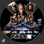 Fast X (2023)1500 x 1500DVD Disc Label by BajeeZa