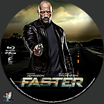 Faster (2010)1500 x 1500Blu-ray Disc Label by BajeeZa