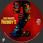 Five Nights at Freddy's 2 (2025)1500 x 1500UHD Disc Label by BajeeZa