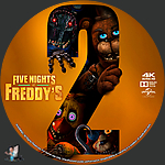 Five Nights at Freddy's 2 (2025)1500 x 1500UHD Disc Label by BajeeZa