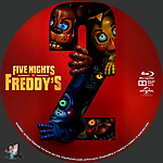 Five Nights at Freddy's 2 (2025)1500 x 1500Blu-ray Disc Label by BajeeZa