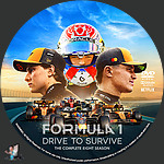 Formula 1: Drive to Survive - Season 8 (2019)1500 x 1500DVD Disc Label by BajeeZa