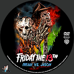 Freddy vs. Jason (2003)1500 x 1500DVD Disc Label by BajeeZa