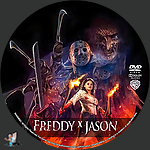 Freddy vs. Jason (2003)1500 x 1500DVD Disc Label by BajeeZa