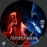 Freddy vs. Jason (2003)1500 x 1500DVD Disc Label by BajeeZa