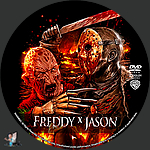 Freddy vs. Jason (2003)1500 x 1500DVD Disc Label by BajeeZa