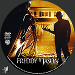 Freddy vs. Jason (2003)1500 x 1500DVD Disc Label by BajeeZa