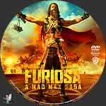 Furiosa: A Mad Max Saga (2024)1500 x 1500DVD Disc Label by BajeeZa