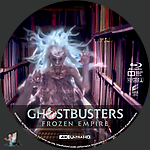Ghostbusters: Frozen Empire (2024)1500 x 1500UHD Disc Label by BajeeZa