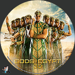 Gods of Egypt 3D (2016)1500 x 1500Blu-ray Disc Label by BajeeZa