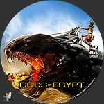 Gods of Egypt 3D (2016)1500 x 1500Blu-ray Disc Label by BajeeZa