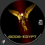 Gods of Egypt (2016)1500 x 1500UHD Disc Label by BajeeZa