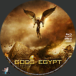 Gods of Egypt (2016)1500 x 1500Blu-ray Disc Label by BajeeZa