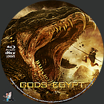 Gods of Egypt (2016)1500 x 1500Blu-ray Disc Label by BajeeZa