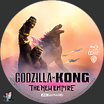 Godzilla x Kong: The New Empire (2024)1500 x 1500UHD Disc Label by BajeeZa