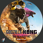 Godzilla x Kong: The New Empire (2024)1500 x 1500UHD Disc Label by BajeeZa