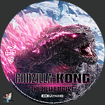 Godzilla x Kong: The New Empire (2024)1500 x 1500UHD Disc Label by BajeeZa