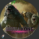 Godzilla x Kong: The New Empire (2024)1500 x 1500Blu-ray Disc Label by BajeeZa