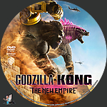 Godzilla x Kong: The New Empire (2024)1500 x 1500DVD Disc Label by BajeeZa