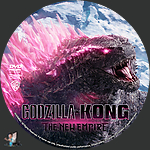 Godzilla x Kong: The New Empire (2024)1500 x 1500DVD Disc Label by BajeeZa