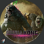 Godzilla x Kong: The New Empire (2024)1500 x 1500DVD Disc Label by BajeeZa